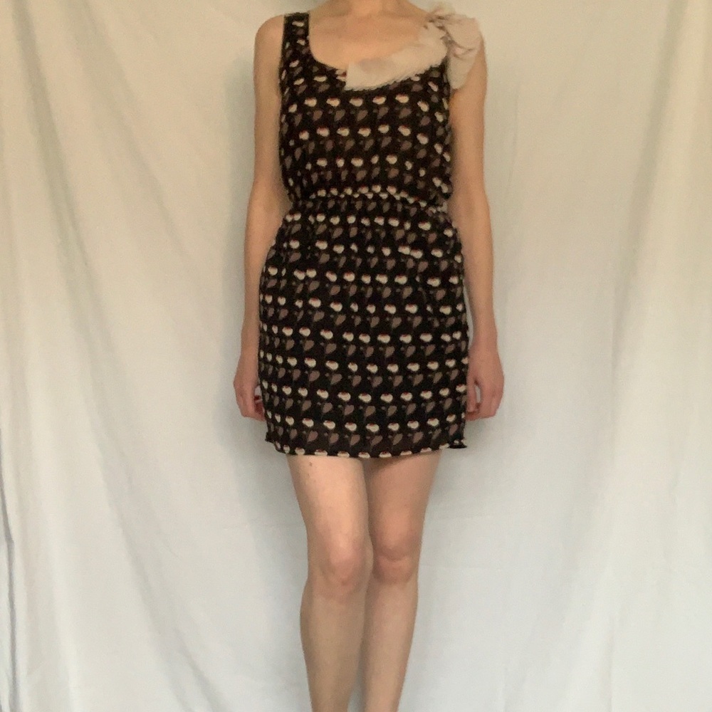 Black Cocktail Dress - Medium